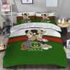 Mickey Mouse Gucci Luxury Brand Inspired 3D Personalized Customized Bedding Sets