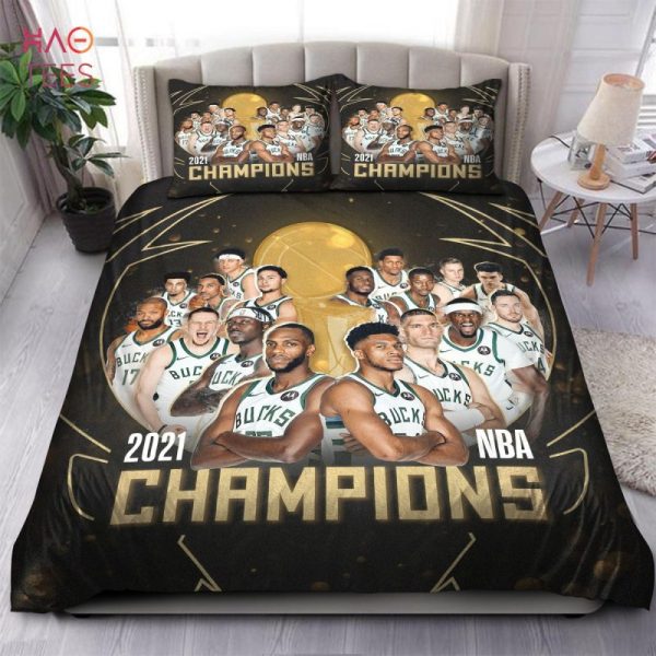 Milwaukee Bucks 2022 NBA Champions Limited Edition Bedding Sets Limited Edition