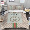 NEW Gucci Luxury Brand Bedding Sets POD Design