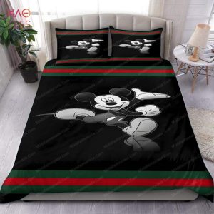 NEW Gucci Mickey Mouse Wallpapers Brands Bedding Set