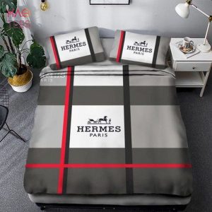 NEW Hermes Bedding Sets Duvet Cover Square Stripe Limited Edition