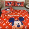 NEW LV Bedding Sets Duvet Cover Lv Bedroom Sets Luxury Brand Bedding