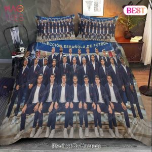 Spain National Football Team Squad World Cup 2022 Bedding Sets Bed Sets