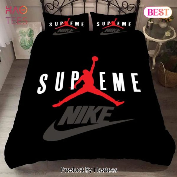 Supreme Nike Hot Bedding Sets Luxury Brand Bedding Decor Bedroom Sets