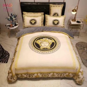 TREND Versace Luxury Limited Edition Gold Black Bedding Set