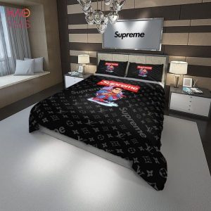 TRENDDING Superman Luxury Brand Bedding Sets POD Design