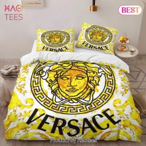 Versace Gold Limited Edition Luxury Brand High-End Bedding Set Home Decor