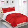 Versace Medusa Red Luxury Brand Bedding Set Bedspread Duvet Cover Set Home Decor