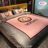 Versace Pinky Grey Luxury Brand Bedding Set Duvet Cover Home Decor