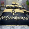 YSL Yves Saint Laurent Luxury Brand Bedding Sets Duvet Cover Bedroom Sets