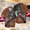 4th Of July United States One Nation Under God Jesus 3D Funny Hawaiian Shirt