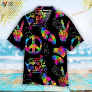 Aloha Hippie Weed 3D Funny Hawaiian Shirt