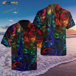 Amazing Colorful 3D Funny Hawaiian Shirt