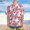 Anaheim Angels Hawaiian Shirt Flowers Pattern