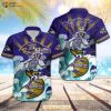 Baltimore Ravens NFL Skateboarding Skull Collection Hawaiian Shirt