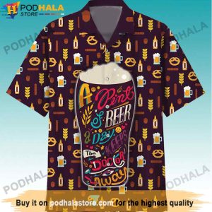 Beer Day Beer Hawaiian Shirt