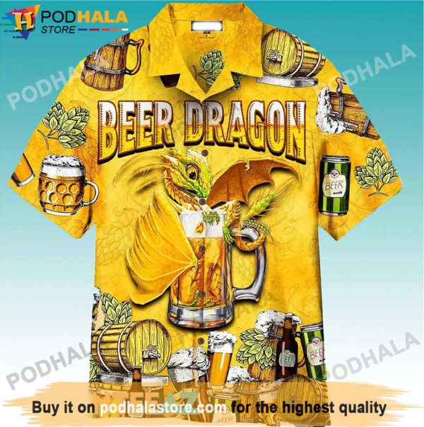 Beer Dragon Craft Beer Hawaiian Shirt