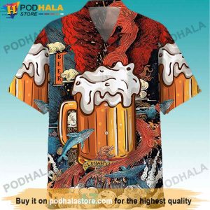 Beer Gift Ideas Beer Hawaiian Shirt