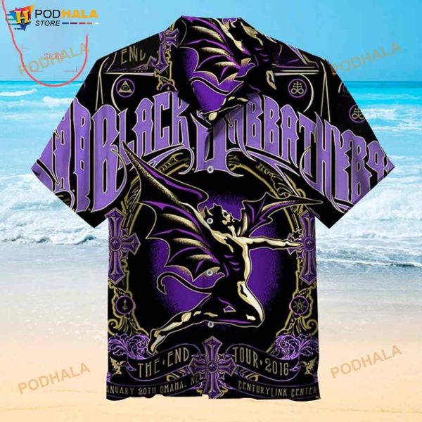 Black Sabbath 2016 The End World Tour 3D Funny Hawaiian Shirt