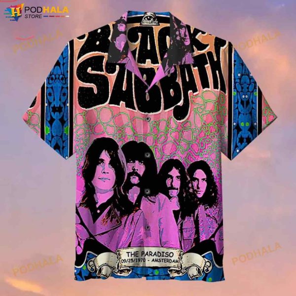 Black Sabbath 3D Funny Hawaiian Shirt