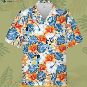 Bluey Cute Aloha Hawaiian Shirt