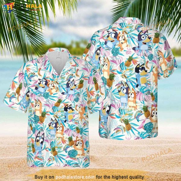 Bluey Hawaiian Shirt