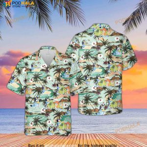 Bluey Hawaiian Shirt