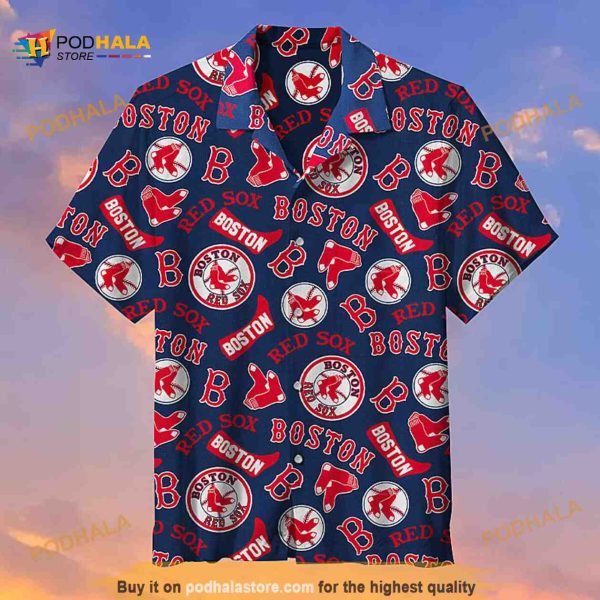 Boston Red Sox MLB Hawaiian Shirt