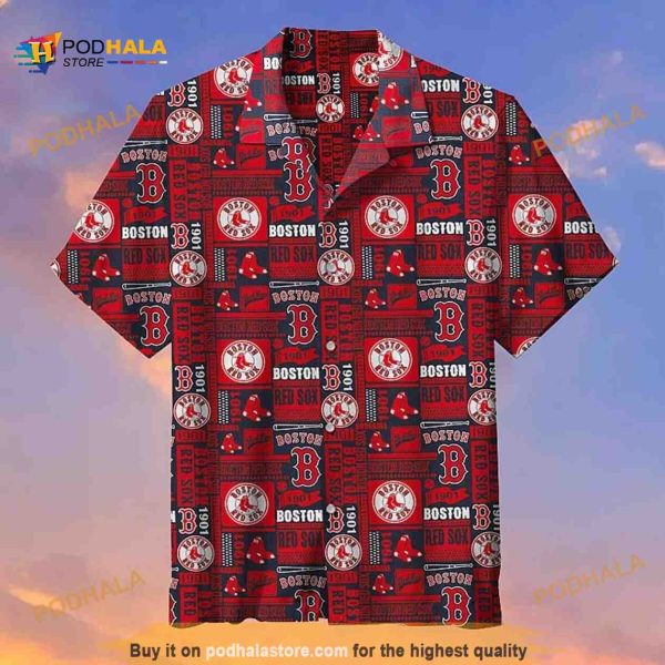 Boston Red Sox MLB Hawaiian Shirt