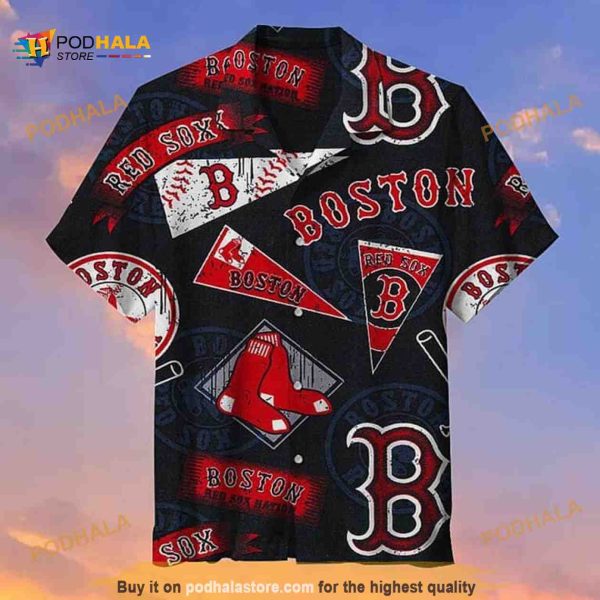 Boston Red Sox MLB Hawaiian Shirt