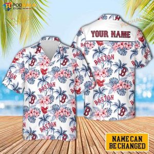 Boston Red Sox Unisex Personalized 3D Funny Hawaiian Shirt