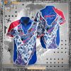 Buffalo Bills Hawaiian Shirt Tropical Flower For Men