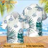 Busch Light Leaves Tropical Beer Hawaiian Shirt