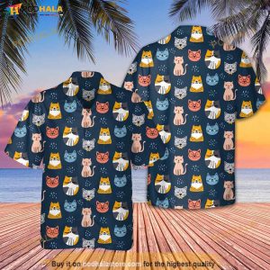 Cats Lover Hawaiian Beach Tropical Hawaii Shirt