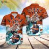 Chicago Bears NFL Skateboarding Skull Collection Hawaiian Shirt