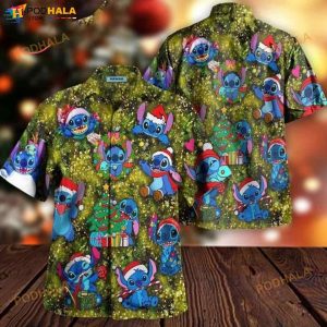 Christmas Tree Stitch 3D Funny Hawaiian Shirt