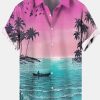 Coconut Tree 3D Funny Hawaiian Shirts