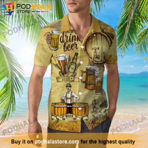 Craft Beer Hawaiian Shirt