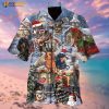 Dachshund Through The Snow 3D Funny Hawaiian Shirt