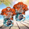 Denver Broncos NFL Skateboarding Skull Collection Hawaiian Shirt