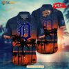 Detroit Tigers MLB Tropical Coconut Tree Sunset Design Hawaiian Shirt