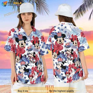 Disneyland Independence Day Hawaiian Shirt