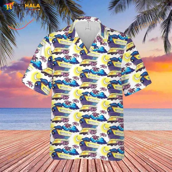 Doc Brown Vintage 3D Funny Hawaiian Shirt