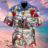 Drinking Beer With Santa Claus 3D Funny Hawaiian Shirt