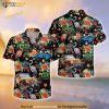 Flamingo Driver Jeep Print Funny Hawaiian Shirt