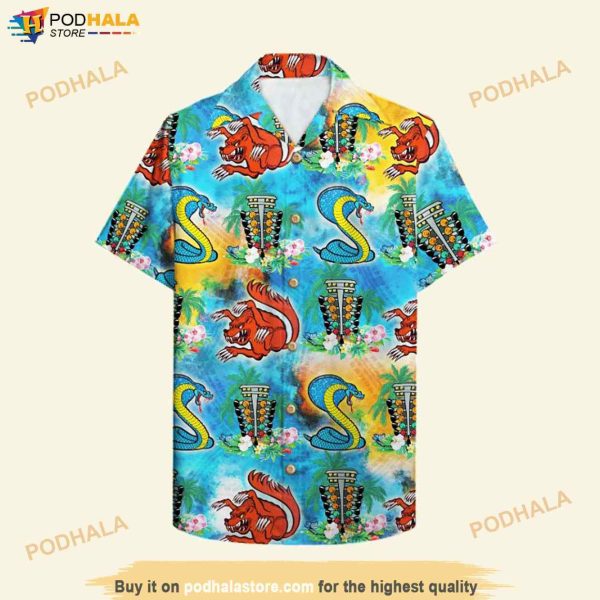 Flower Summer Print Funny Hawaiian Shirt