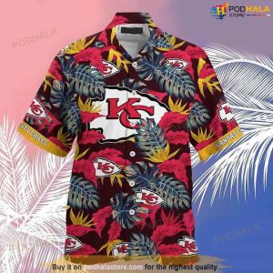 Football NFL KC Chiefs Hawaiian Shirt 3D Blessed Obsessed