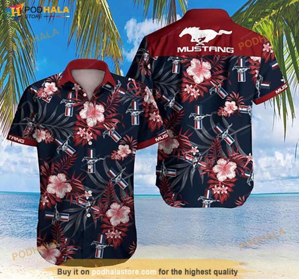 Ford Mustang Funny Hawaiian Shirt