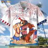 Fourth Of July Dachshund Hawaiian Shirt