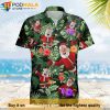 Funny Santa Claus Aloha Santa Hawaiian Shirt